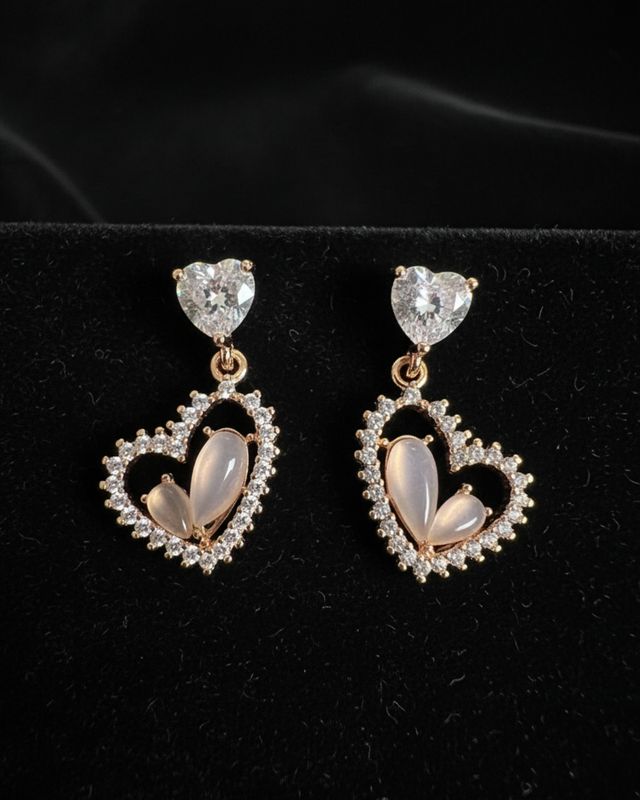 Anti-tarnish Everlasting Heart Droplets image 2