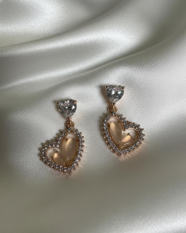 Anti-tarnish Everlasting Heart Droplets image 3