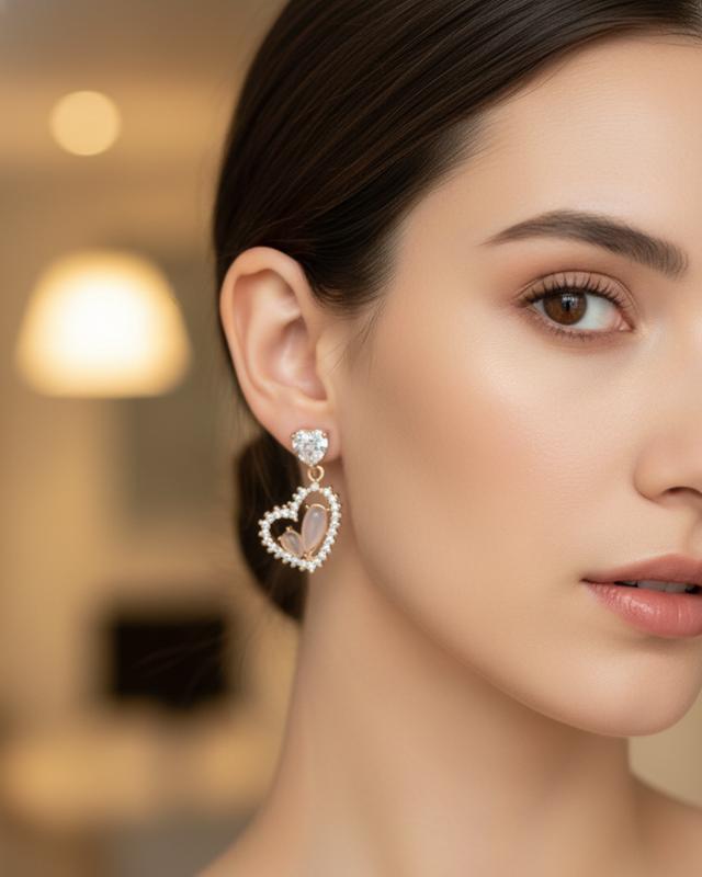 Anti-tarnish Everlasting Heart Droplets