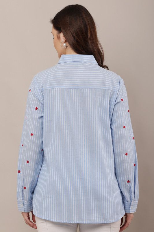 Skyline Heart Embroidered Shirt image 3