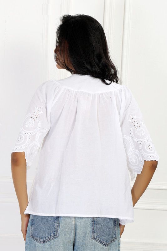 Luna Schiffli Blouse image 4