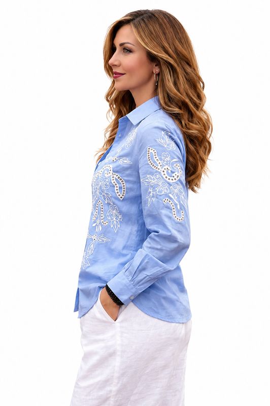 Fullsleeve Embroidered Shirt