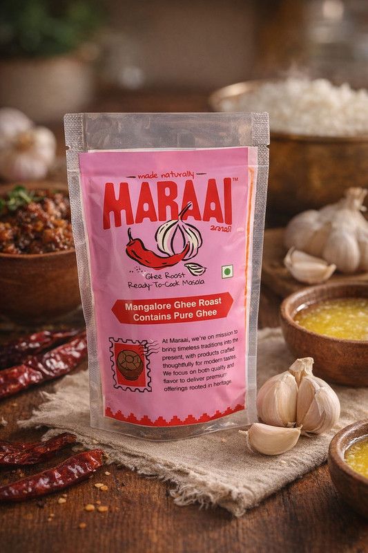 Maraai Mangalore Ghee Roast Masala (75g) – Spice Mix for Chicken, Paneer & Seafood image 2