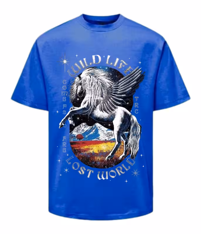 Moody’s Unisex Graphic Design Printed Oversized T-shirt