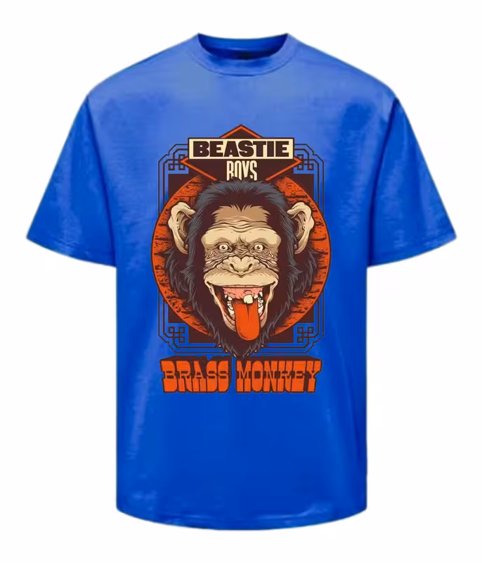 Moody’s Unisex Graphic Design Printed Oversized T-shirt