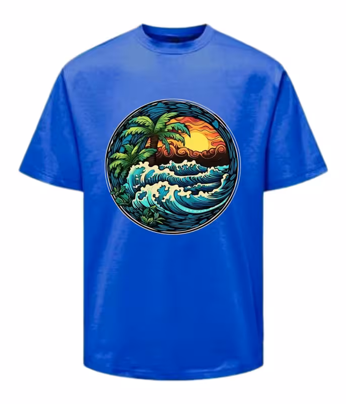 Moody’s Unisex Graphic Design Printed Oversized T-shirt