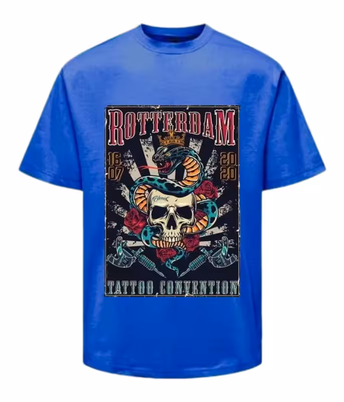 Moody’s Unisex Graphic Design Printed Oversized T-shirt