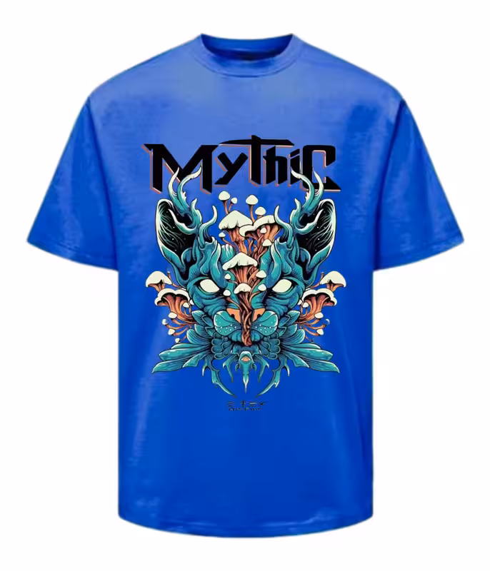 Moody’s Unisex Graphic Design Printed Oversized T-shirt