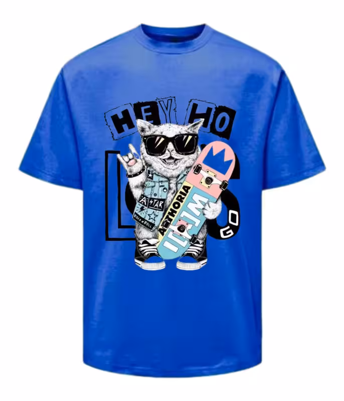 Moody’s Unisex Graphic Design Printed Oversized T-shirt