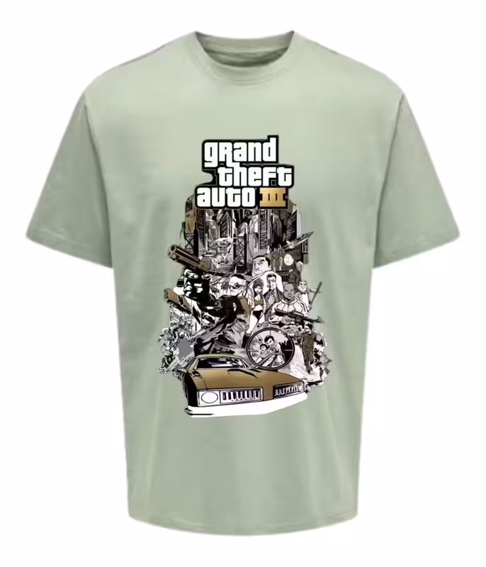 Moody’s Unisex Graphic Design Printed Oversized T-shirt