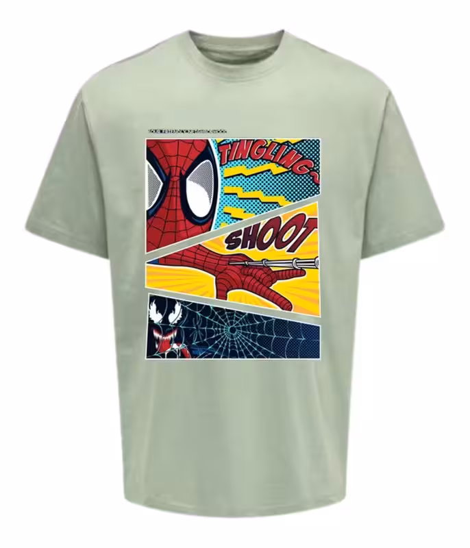 Moody’s Unisex Graphic Design Printed Oversized T-shirt