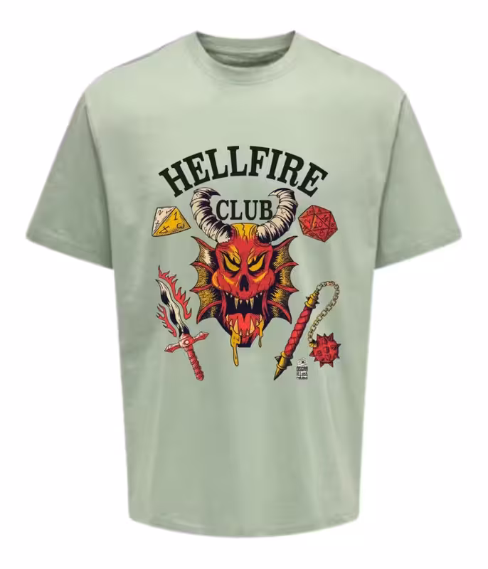 Moody’s Unisex Graphic Design Printed Oversized T-shirt