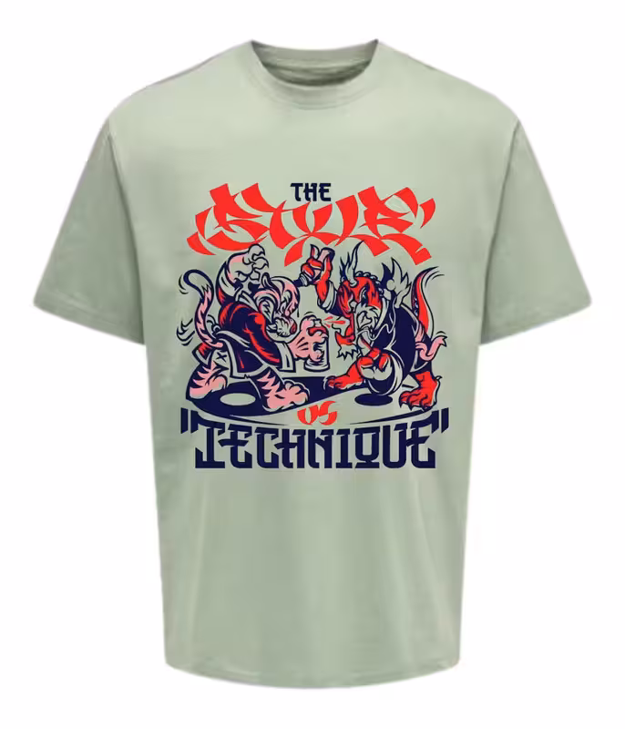 Moody’s Unisex Graphic Design Printed Oversized T-shirt