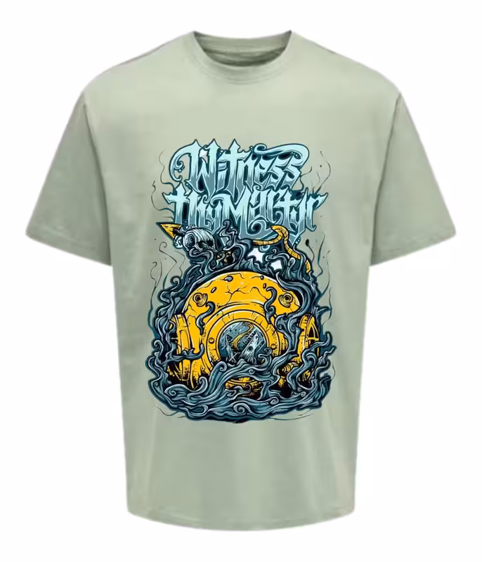 Moody’s Unisex Graphic Design Printed Oversized T-shirt