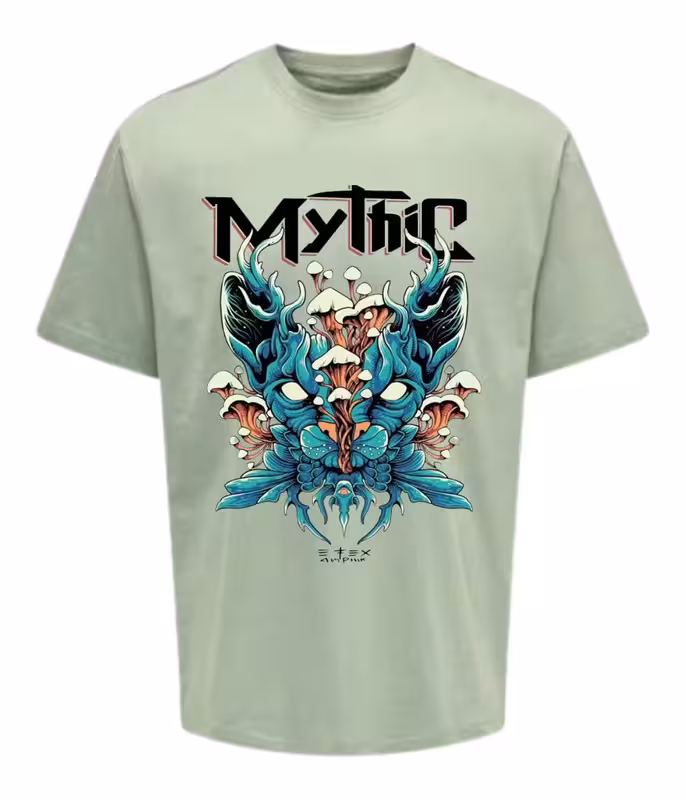 Moody’s Unisex Graphic Design Printed Oversized T-shirt