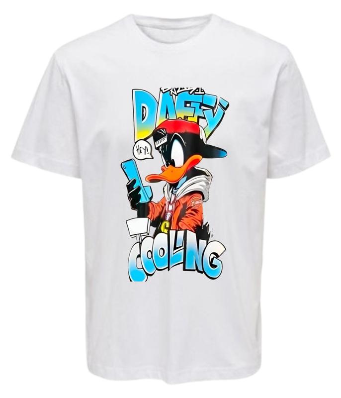 Moody’s Unisex Graphic Design Printed Oversized T-shirt