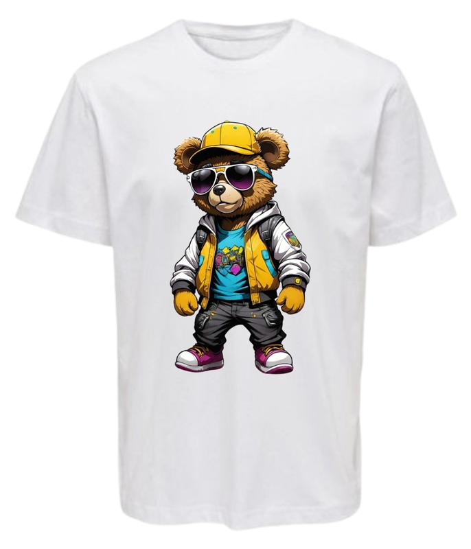 Moody’s Unisex Graphic Design Printed Oversized T-shirt