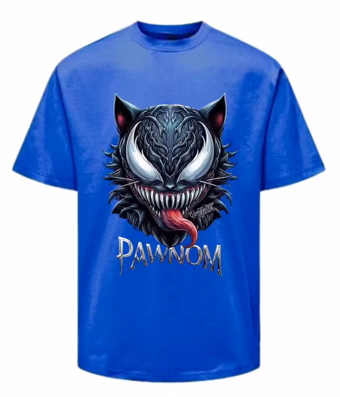 Moody’s Unisex Graphic Design Printed Oversized T-shirt