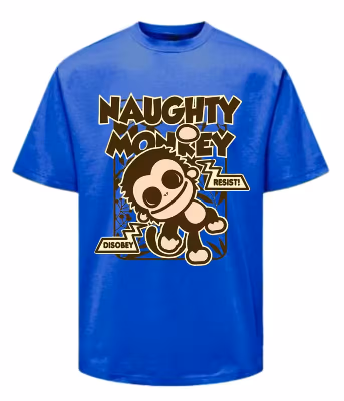 Moody’s Unisex Graphic Design Printed Oversized T-shirt