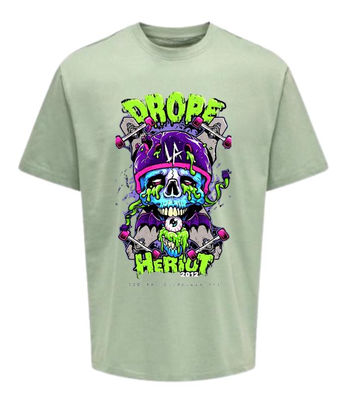 Moody’s Unisex Graphic Design Printed Oversized T-shirt