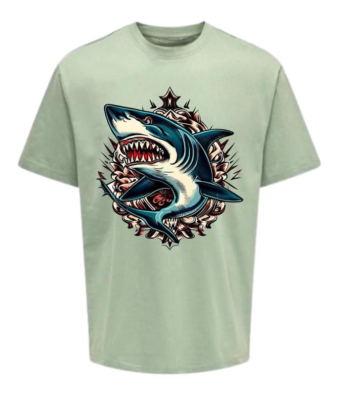 Moody’s Unisex Graphic Design Printed Oversized T-shirt
