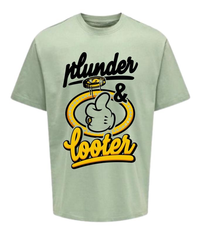 Moody’s Unisex Graphic Design Printed Oversized T-shirt