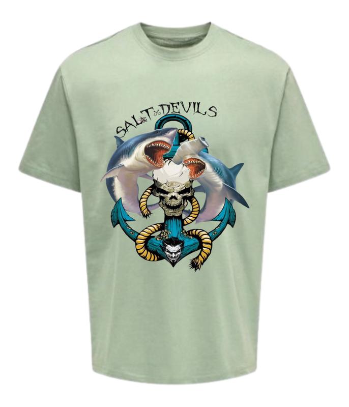 Moody’s Unisex Graphic Design Printed Oversized T-shirt