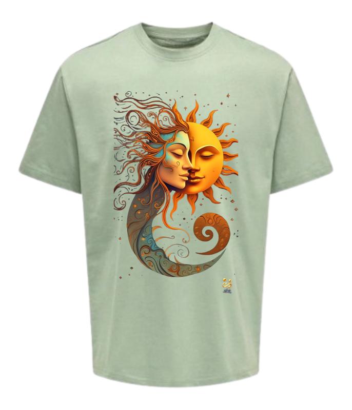 Moody’s Unisex Graphic Design Printed Oversized T-shirt