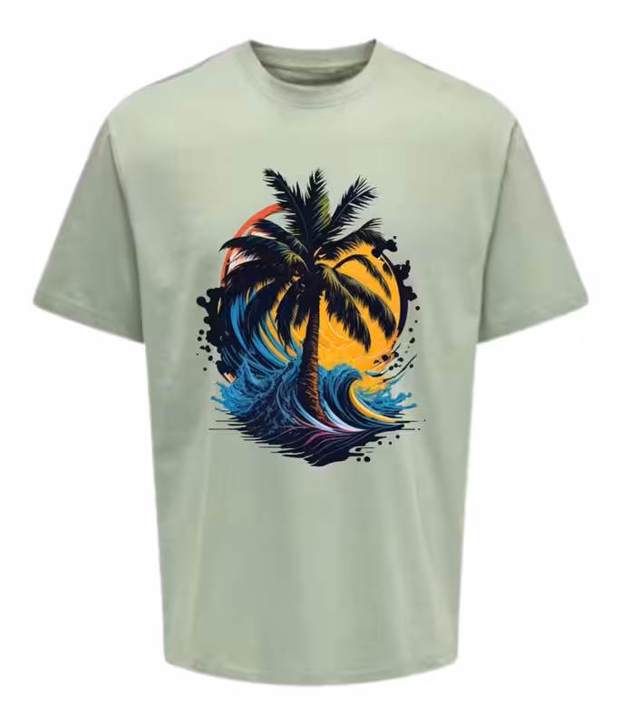 Moody’s Unisex Graphic Design Printed Oversized T-shirt