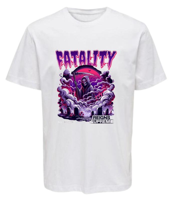 Moody’s Unisex Graphic Design Printed Oversized T-shirt