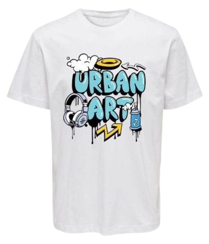 Moody’s Unisex Graphic Design Printed Oversized T-shirt