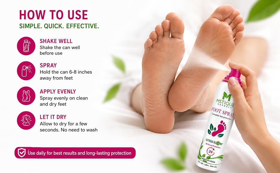 Mstique Herbals Foot Spray image 6