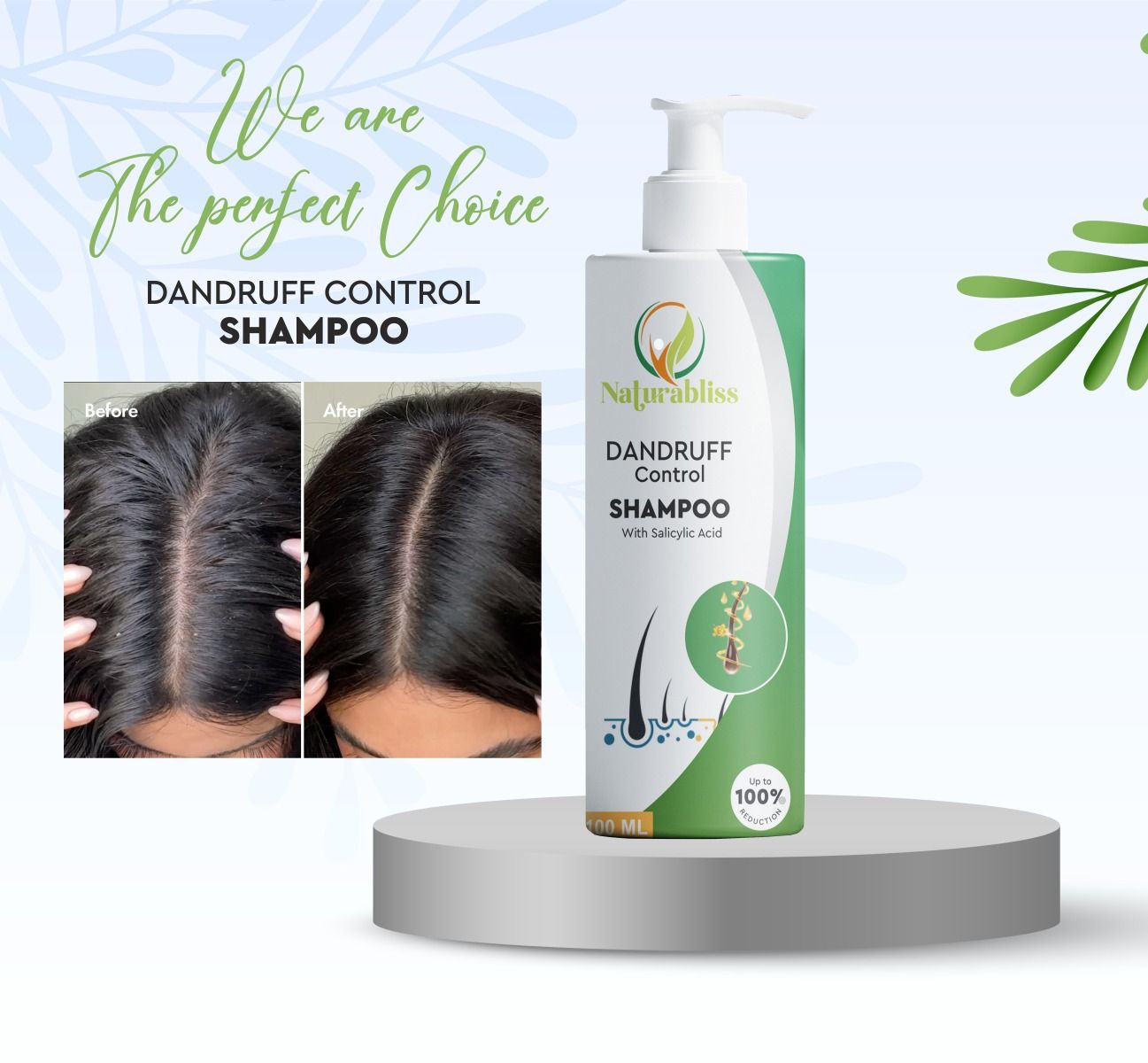 Natura Bliss Anti-dandruff Shampoo 200ML: Flake & Itch Control