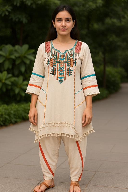 Khadi Co-ord Set