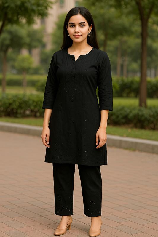 Meera Chikankari Co-ord Set