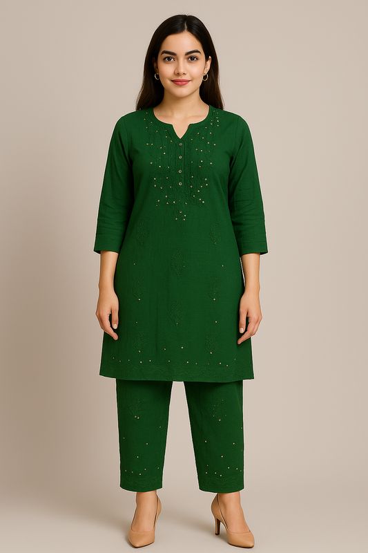 Meera Chikankari Co-ord Set