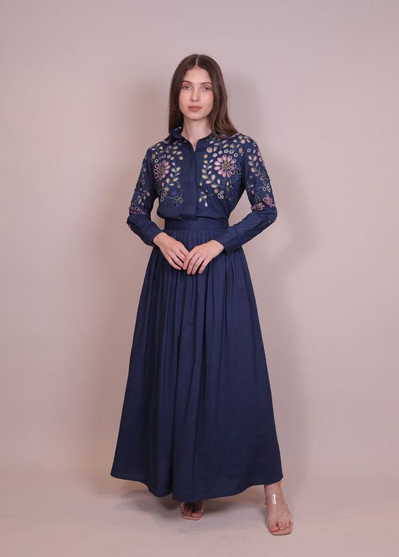 Sylvie Shirt & Skirt Set