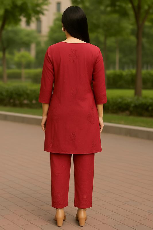 Meera Chikankari Co-ord Set image 2