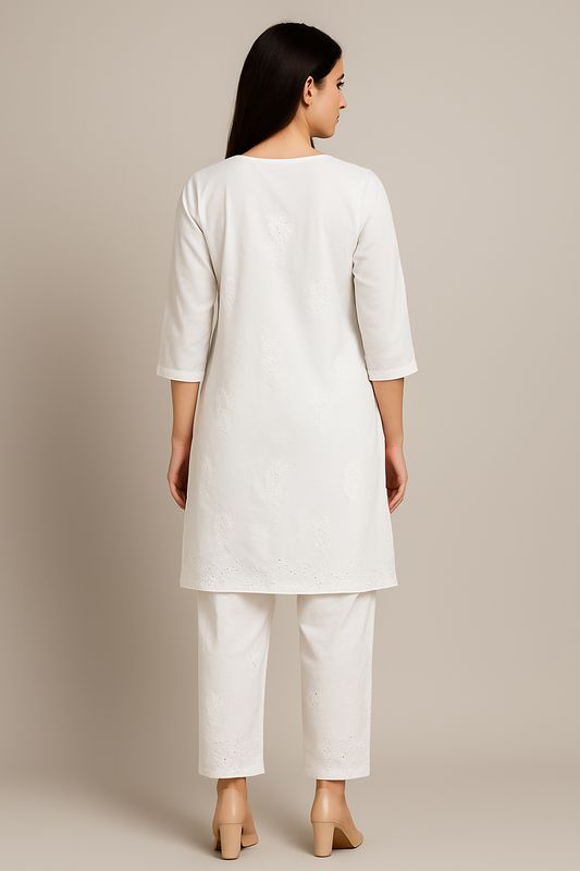 Meera Chikankari Co-ord Set image 2