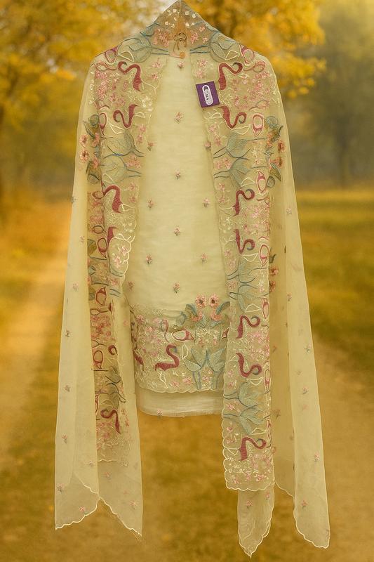 Advika Unstitched Suit image 2