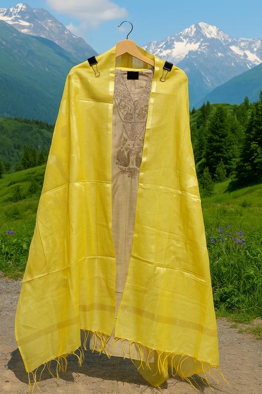 Meher Unstitched Suit image 2