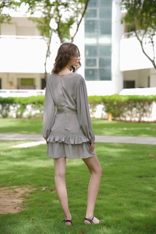 Champagne Mini Dress image 3
