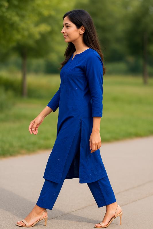 Meera Chikankari Co-ord Set image 3