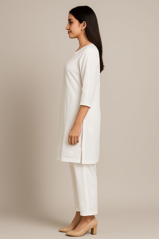 Meera Chikankari Co-ord Set image 3