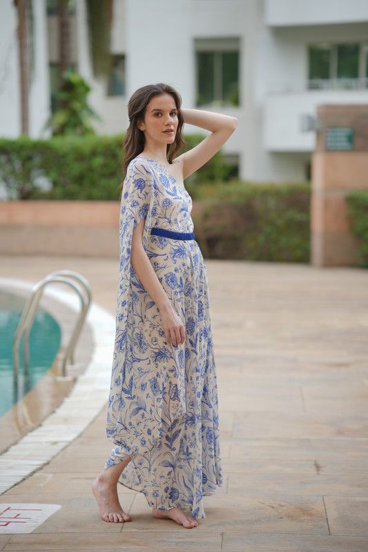 Samantha Printed Kaftaan image 4