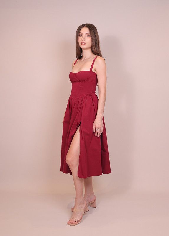 Valentina Corset Midi Dress image 4