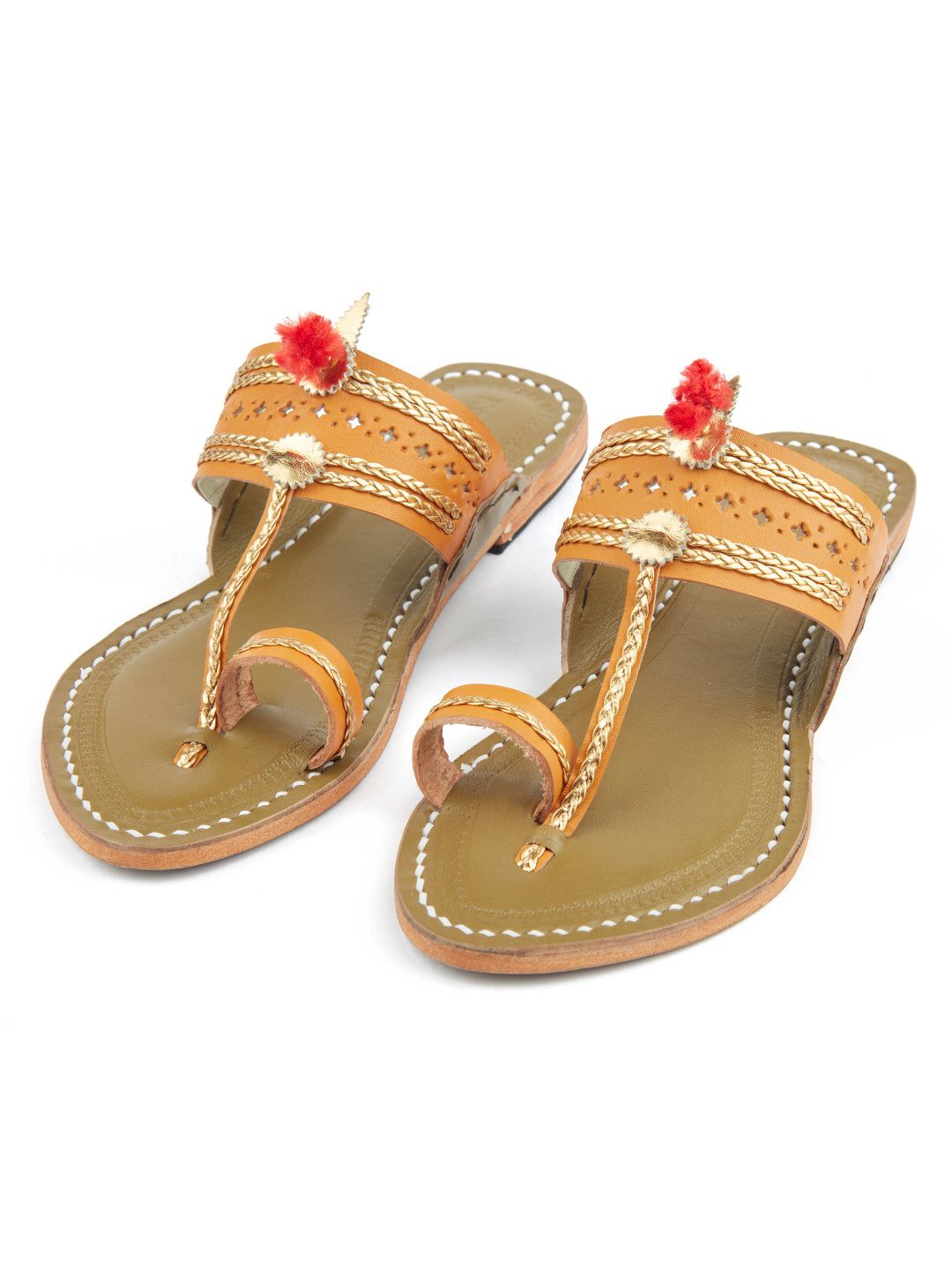 Korakari Limelight Kolhapuri Chappal For Women