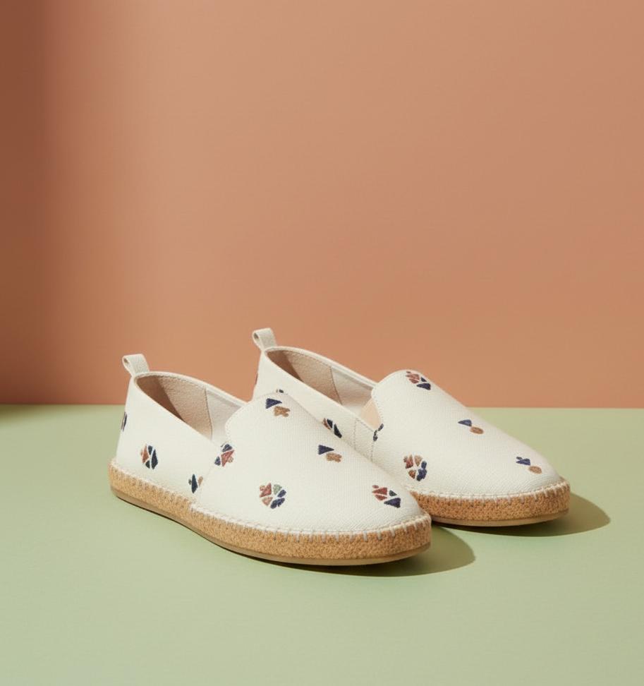 Cork Loafers | Vineyard Bloom Flats image 3