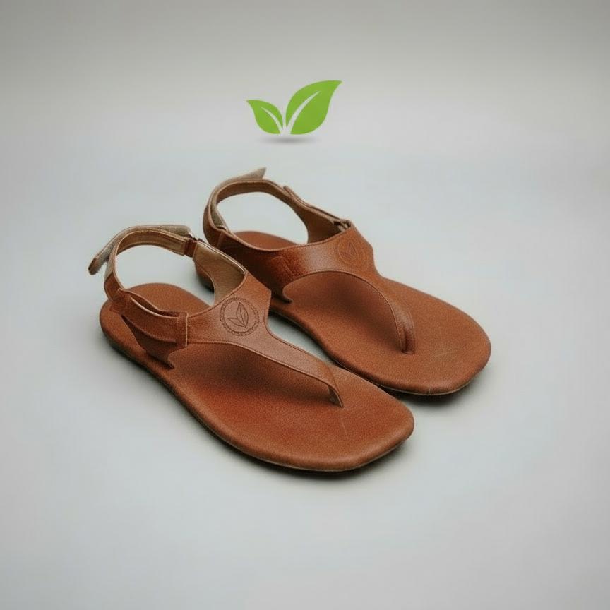 Mens Kolhapuri Kols By Niira - Vegan Wraps | Soft | Stylish & Comfortable | Handmade By Local Artisans - Maroon