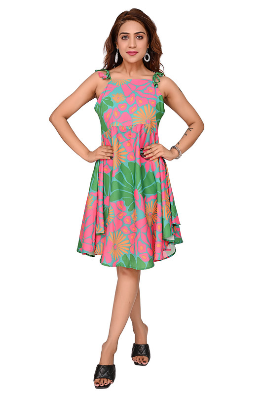 Digital Print Dress For Women image 5